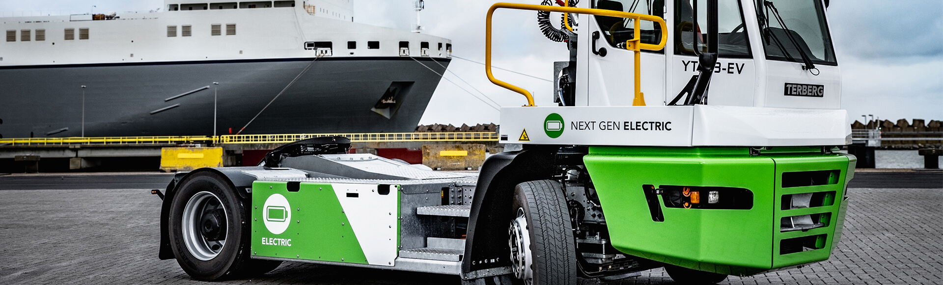 Terberg YT-terminaltraktor med EV-teknik