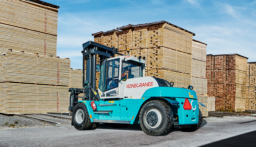 Konecranes LiftTrucks blir eldrivna 