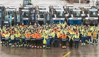 Flera maskiner til Gothenburg RoRo Terminal