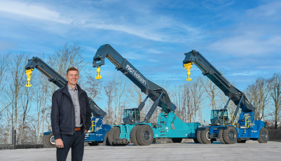 Ökande efterfrågan på Heavy handling-reachstackers 